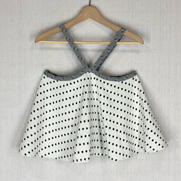 Anthropologie~Postmark~Jemma‎ Swing Halter Top/Tank - Polka Dot~Sz XS - Picture 2 of 11